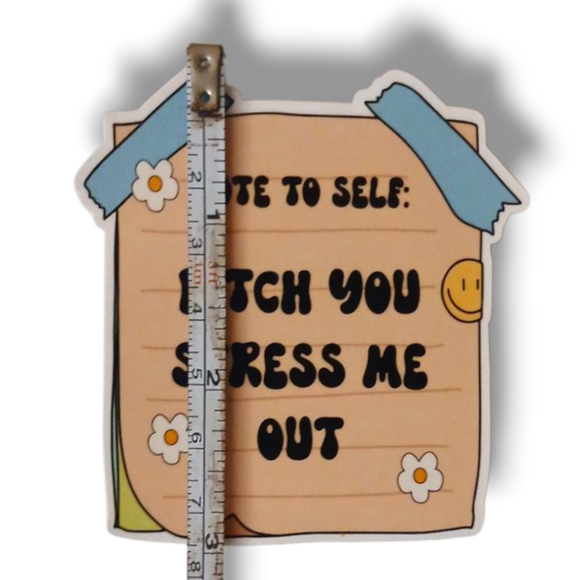 NEW Note To Self Sticker - Picture 3 of 3